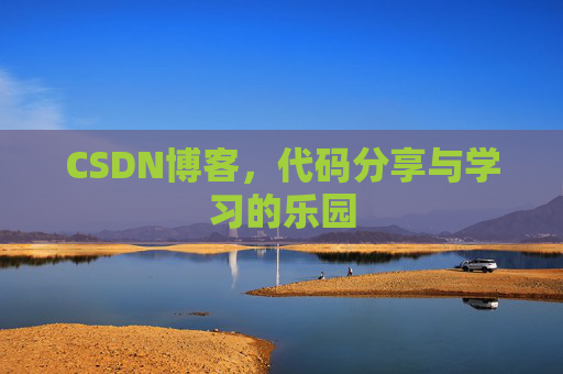 CSDN博客，代码分享与学习的乐园